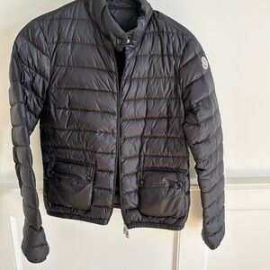 Moncler Black Quilted Puffer Jacket
